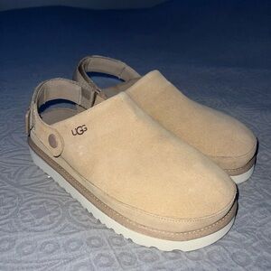 UGG Tan Slip-On Shoes